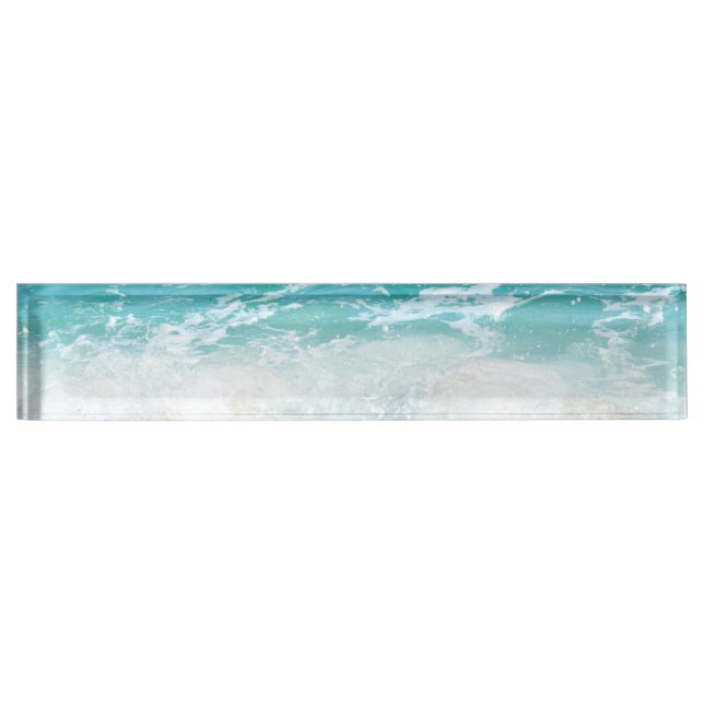 Sea shore desk name plate (Front)