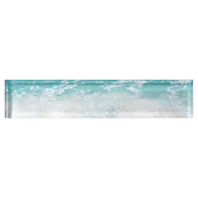 Sea shore desk name plate (Front)