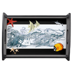 "Sea Siren Mirage" Serving Tray