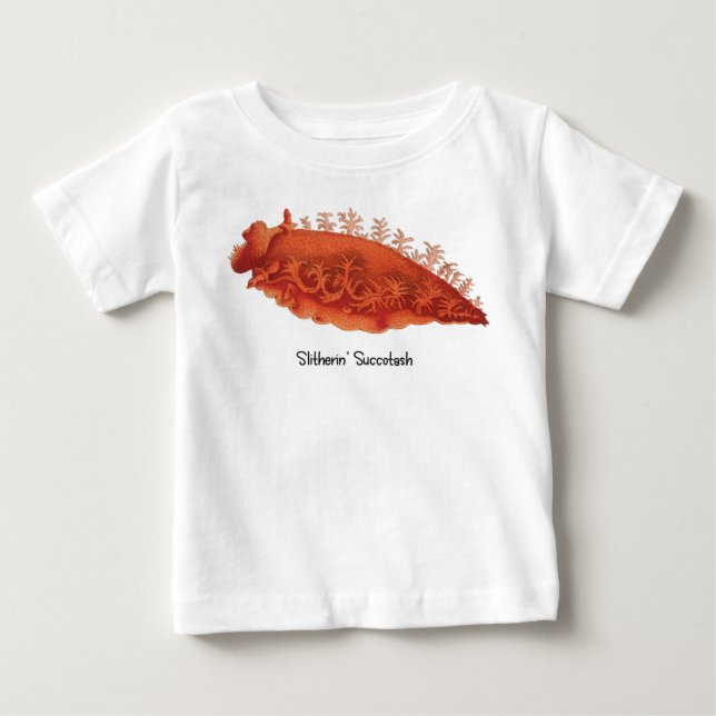 Sea Slug Baby Tee Slitherin' Succotash (Front)
