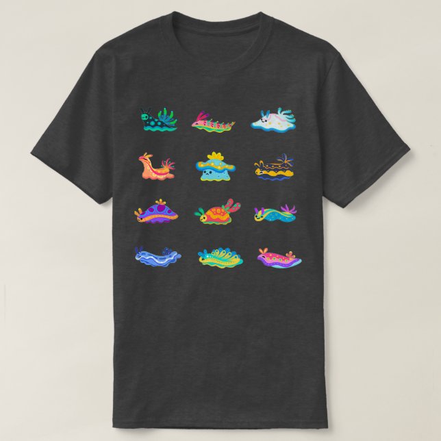 Sea slug black T-Shirt (Design Front)