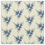 Sea slug blue dragon illustration fabric