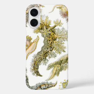 Sea Slugs by Ernst Haeckel, Vintage Nudibranchia iPhone 16 Case