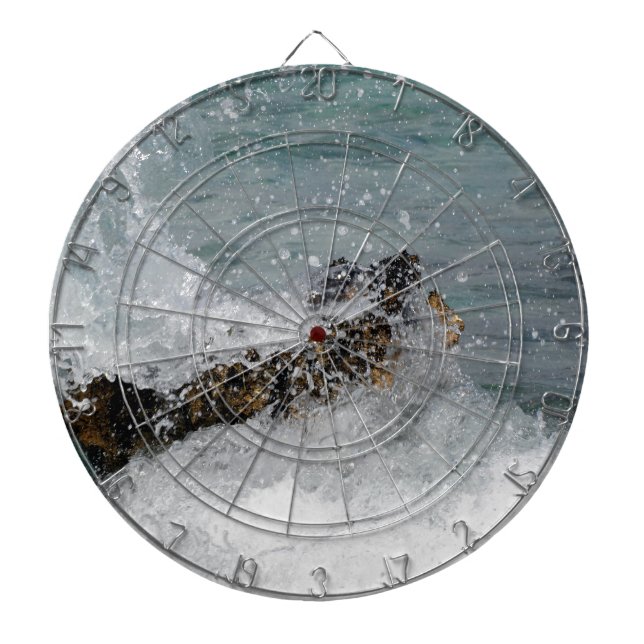 Sea Spray Dartboard With Darts (Front)
