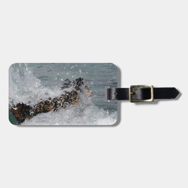 Sea Spray Luggage Tag (Front Horizontal)