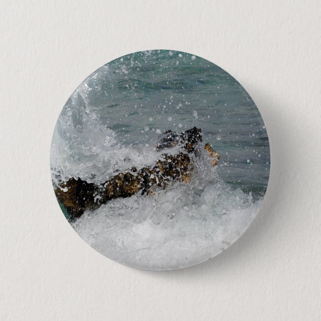 Sea Spray Pinback Button (Front)