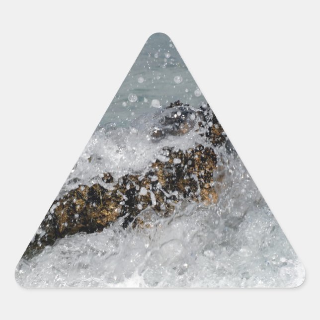 Sea Spray Triangle Sticker (Front)