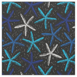 Sea stars fabric