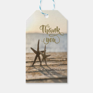 Sea stars Sand Beach Gift Tags
