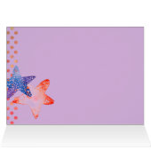 Sea Stars, Star Fish and Dots - Seaside Sm.Note (Inside Horizontal (Top))