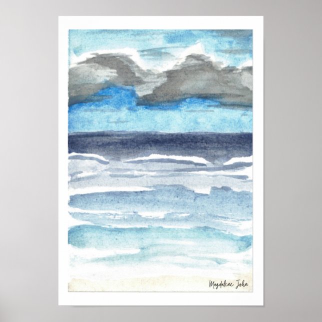 Sea Storm Poster (Front)