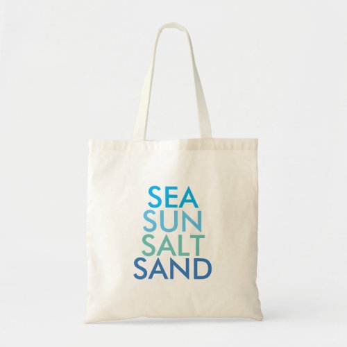 Sea Sun Salt Sand  Beach Tote  Beach Bag