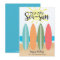 Sea Sun TropicalBeach Surfboard Coastal Christmas