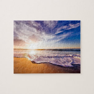 Sea Sunrise Puzzle Photo