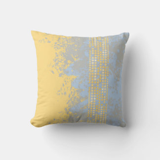 sea surf blue sand dot abstract cushion pillow