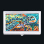 Sea Sweetheart I Business Card Holder<br><div class="desc">Marine Life</div>