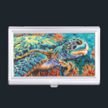 Sea Sweetheart I Business Card Holder<br><div class="desc">Marine Life</div>