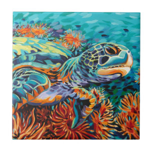 Sea Sweetheart I Ceramic Tile
