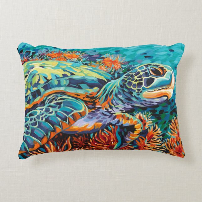 Sea Sweetheart I Decorative Pillow (Front)