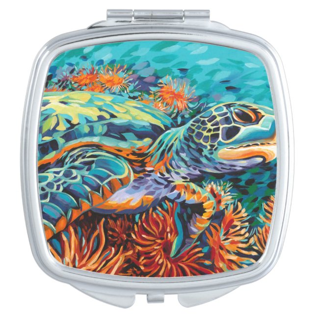 Sea Sweetheart I Makeup Mirror (Front)
