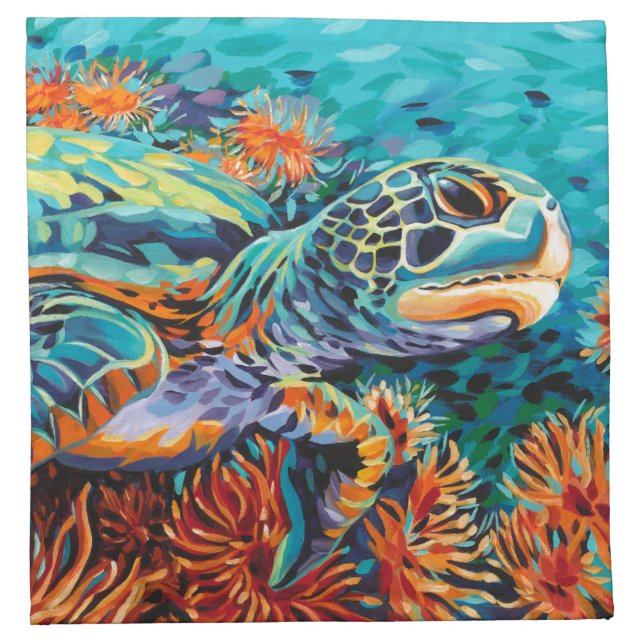 Sea Sweetheart I Napkin (Front)