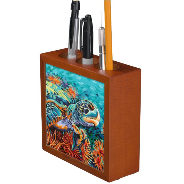 Sea Sweetheart I Pencil Holder (In Situ)