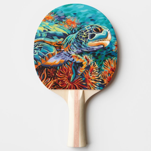 Sea Sweetheart I Ping-Pong Paddle (Front)
