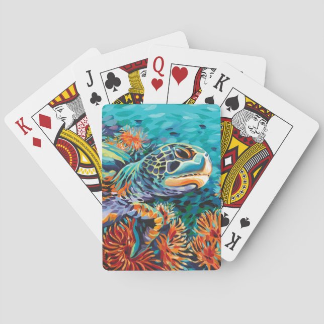 Sea Sweetheart I Poker Cards (Back)