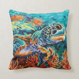 Sea Sweetheart I Throw Pillow