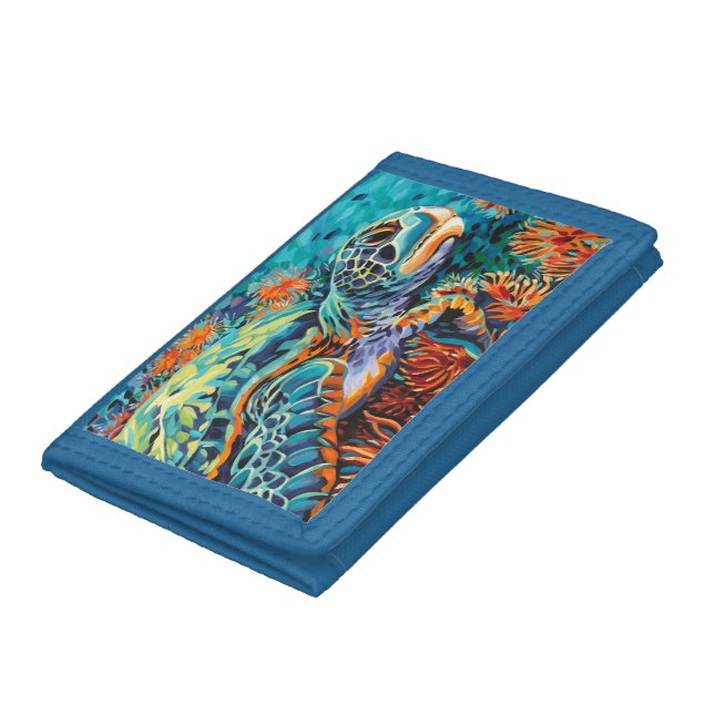 Sea Sweetheart I Tri-fold Wallet (Bottom)