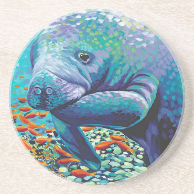 Sea Sweetheart II Drink Coaster (Front)