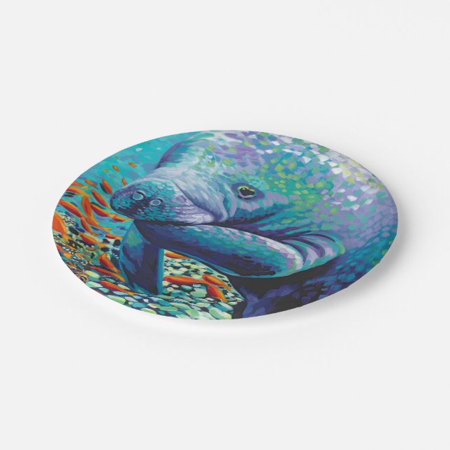 Sea Sweetheart II Paper Plates (Angled)