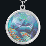 Sea Sweetheart II Silver Plated Necklace<br><div class="desc">Marine Life</div>