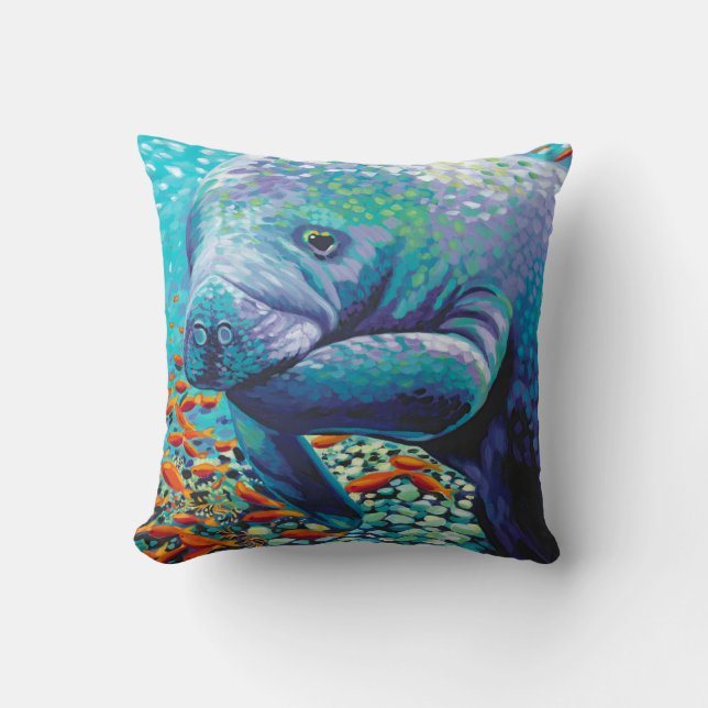 Sea Sweetheart II Throw Pillow (Front)