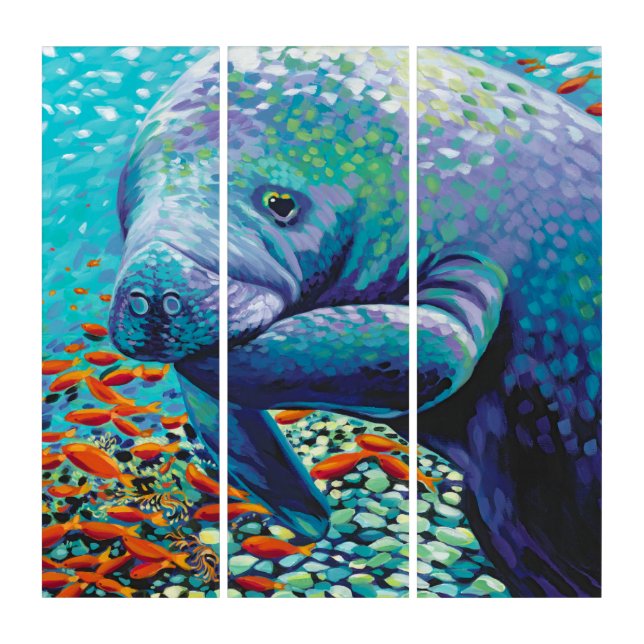 Sea Sweetheart II Triptych (Front)