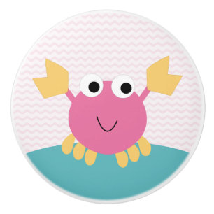 Sea Sweeties Crab Nursery Drawer Pull Knob