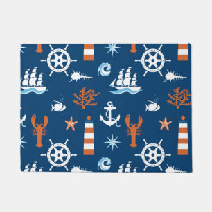 Sea Theme Pattern 1 Doormat