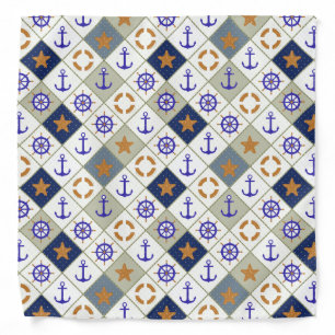 Sea Theme Pattern 2 Bandana
