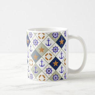 Sea Theme Pattern 2 Coffee Mug