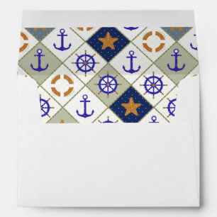 Sea Theme Pattern 2 Envelope