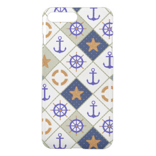 Sea Theme Pattern 2 iPhone 8 Plus/7 Plus Case