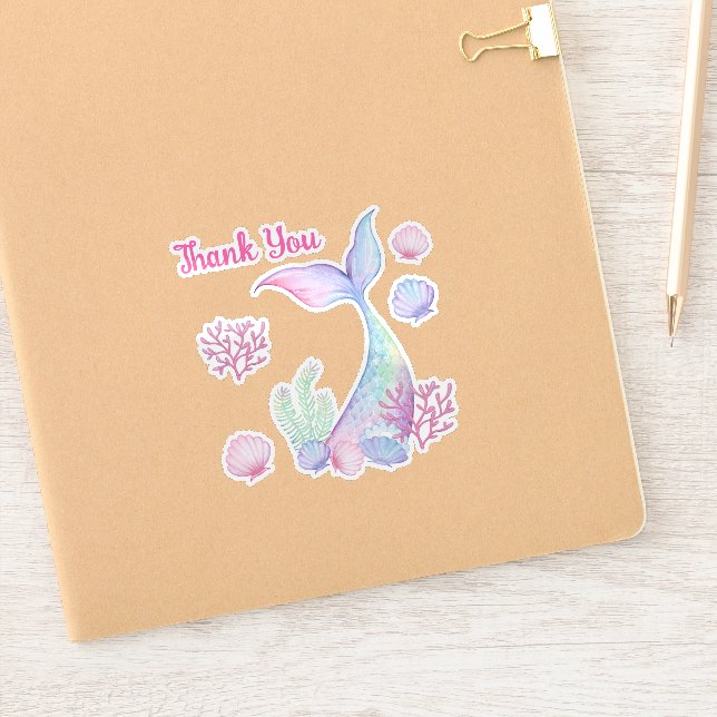 Sea themed party sticker. sticker (Notebook)