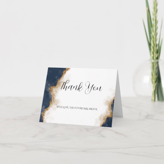 Sea Themed Thank You Card (Front)