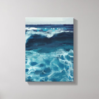 Sea Tide Painting - Still-Life Illustration Canvas Print