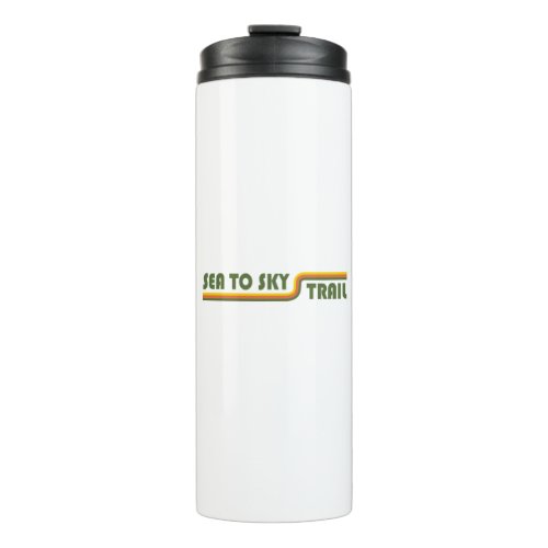 Sea To Sky Trail British Columbia Thermal Tumbler