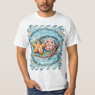 Sea Treasures custom name t-shirt