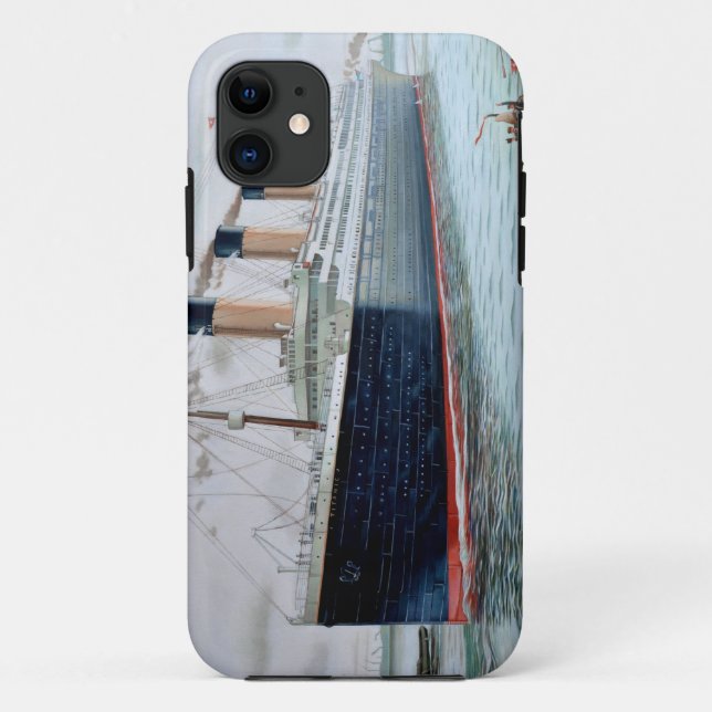 Sea Trials of RMS Titanic Case-Mate iPhone Case (Back)