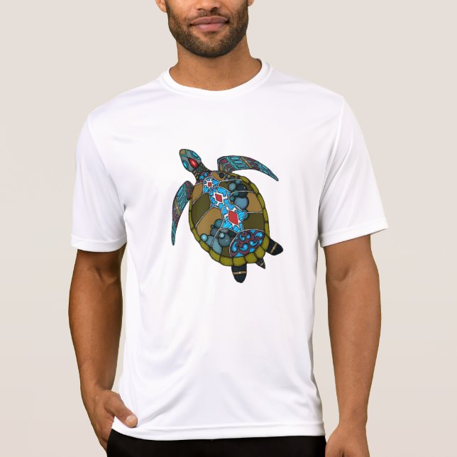 Sea Turtle1 dry-fit T-Shirt (Front)