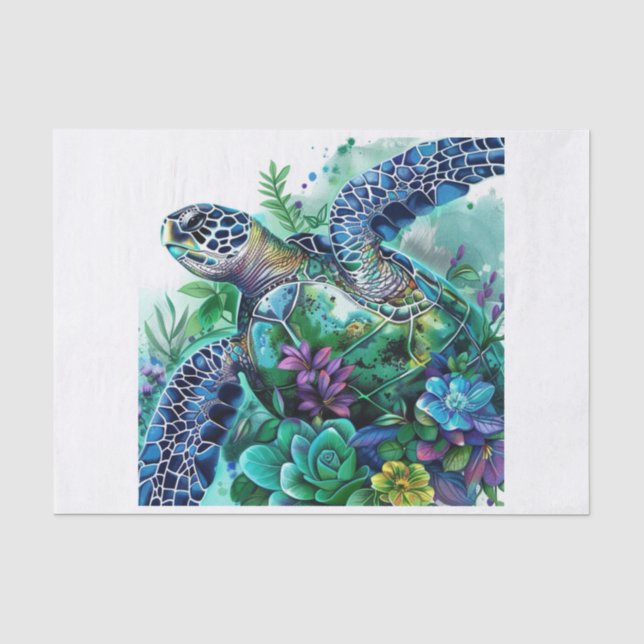 Sea Turtle2 Tissue Paper (Front)