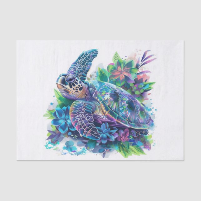 Sea Turtle9 Tissue Paper (Front)
